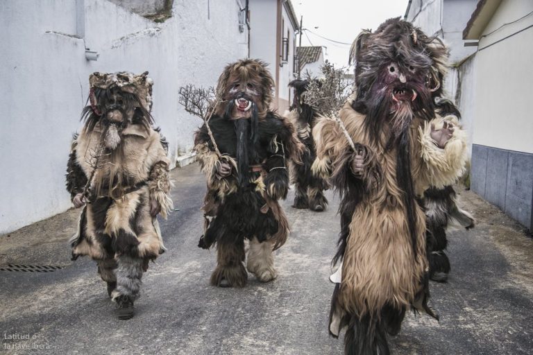 carantoñas de acuche, caceres